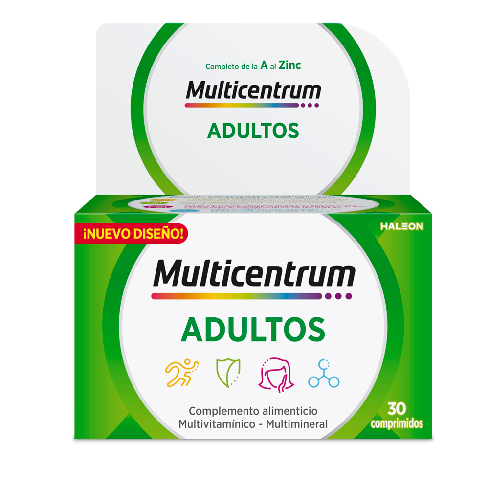 Multicentrum Adultos 30 comprimidos