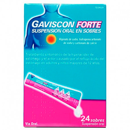 Gaviscon Forte 24 sobres