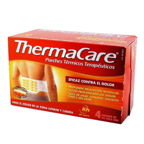 ThermaCare Parches Trmicos Lumbar Cadera 4 unids.