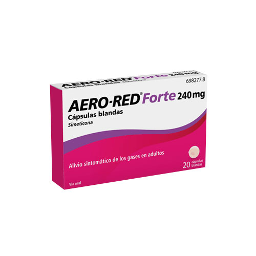 Aero Red Forte 240mg 20 cpsulas blandas