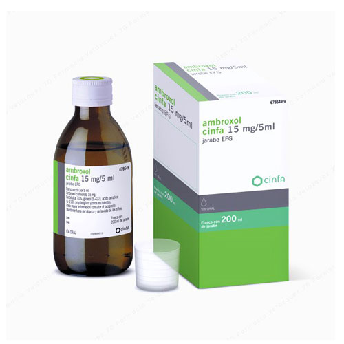 Ambroxol Cinfa EFG 3mg/ml jarabe 200ml