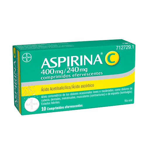Aspirina C 400/240mg 20 compr. Efervescentes