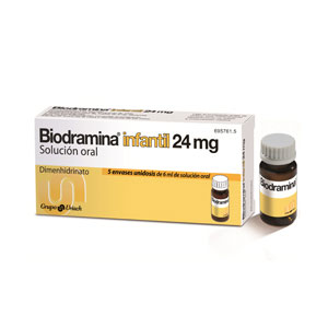 Biodramina Infantil 24mg Solucin Oral