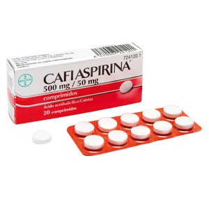 Cafiaspirina 500/50mg 20 comprimidos