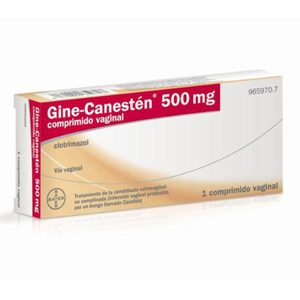 Gine Canesten 500mg 1 comprimido vulos