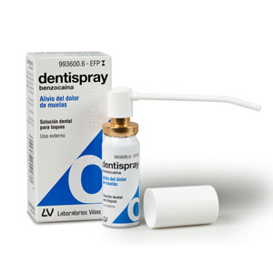 Dentispray 50mg/ml solucin dental