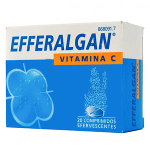 Efferalgan Vitamina C 20 comp. Efervescentes