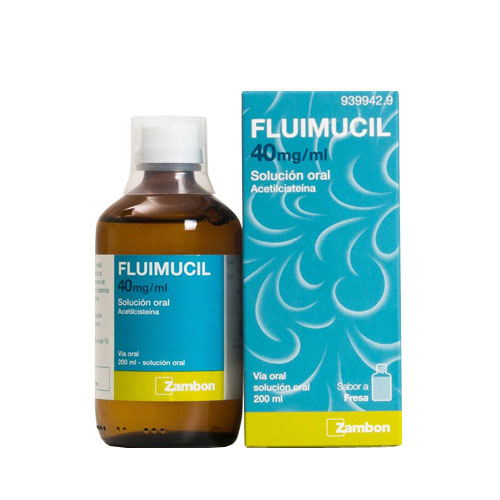 Fluimuicil 40mg/ml Solucin oral 200ml
