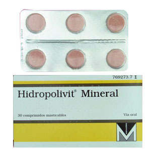 Hidropolivit A mineral 30 comprimidos