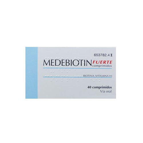 Medebiotin Fuerte 5mg 40 comprimidos