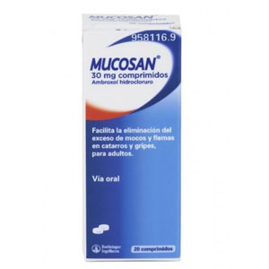 Mucosan 30mg 20 comprimidos
