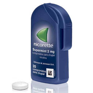 Nicorette SuperMint 2mg 20 comprimidos