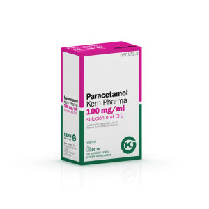 Paracetamol Kern Pharma EFG 100 mg/ml 60ml