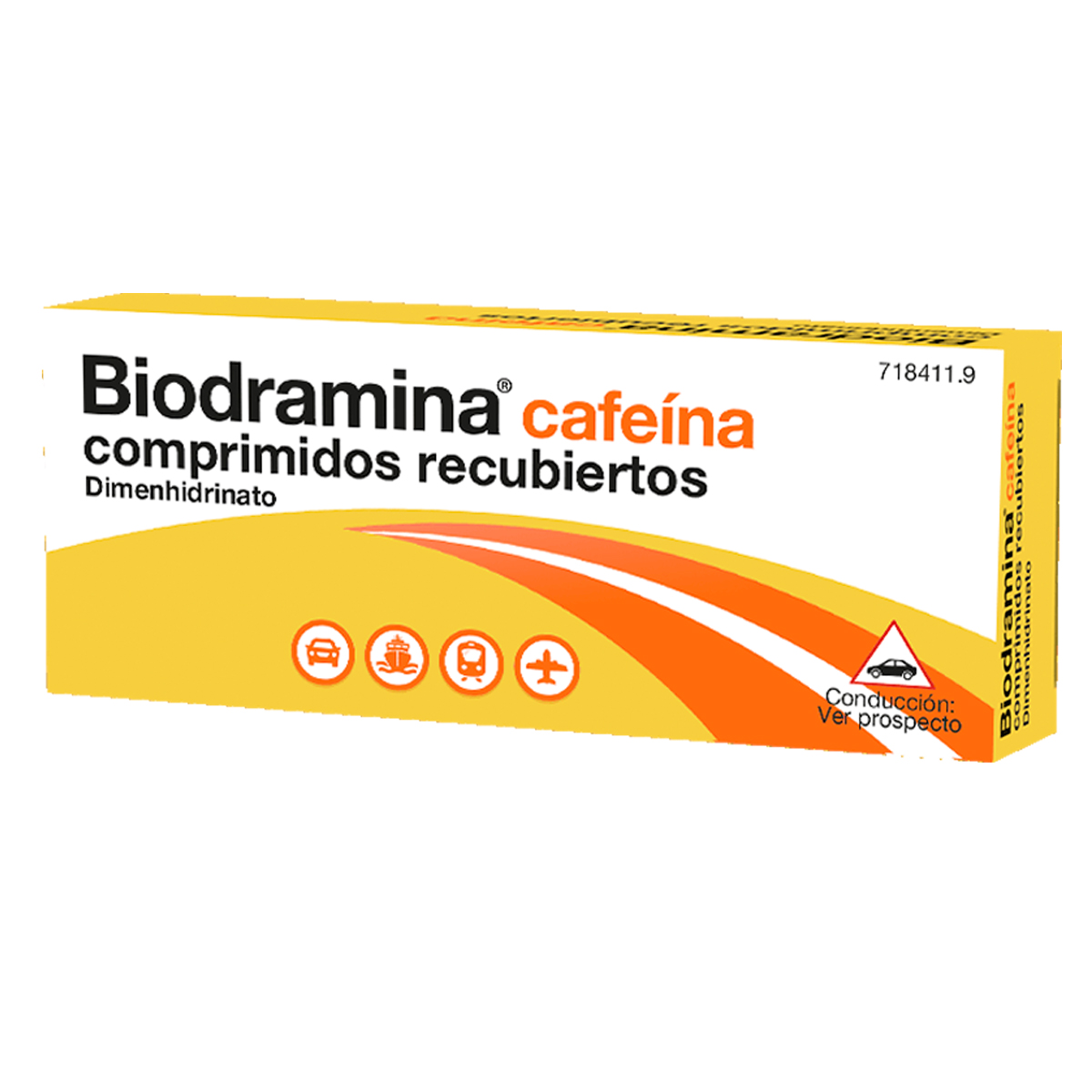 Biodramina Cafena 12 comprimidos