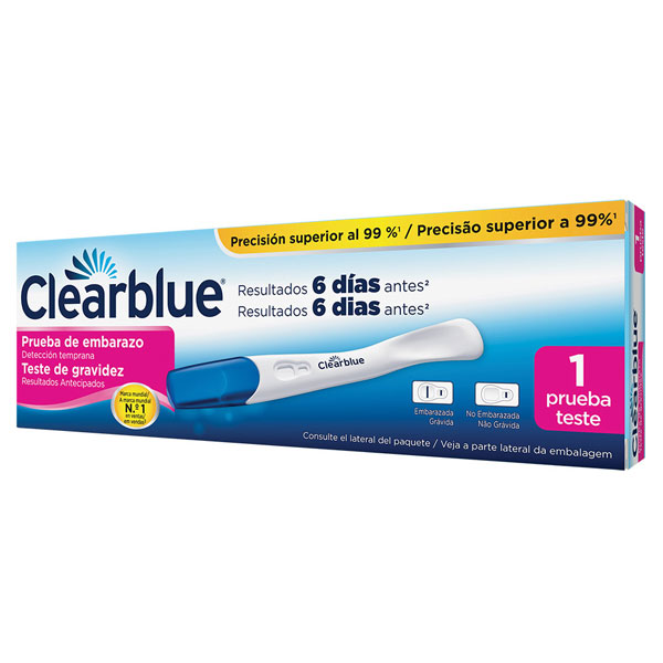 Clearblue Prueba embarazo deteccin temprana