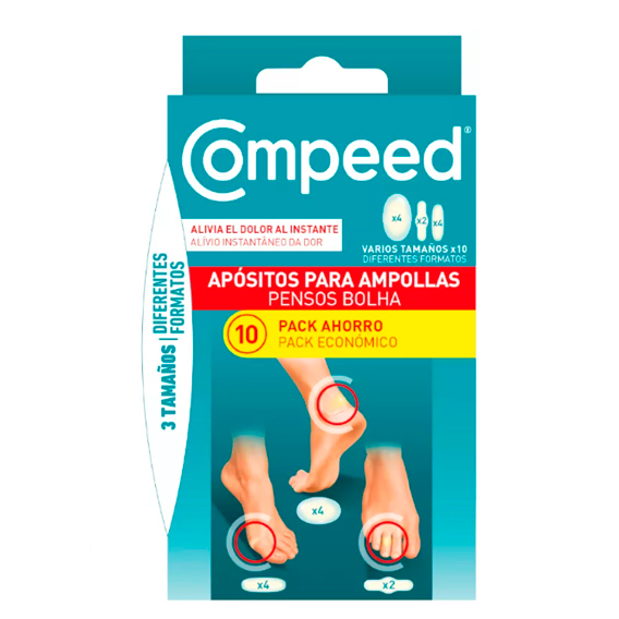 Compeed ampollas extreme pack econmico 10 unidades