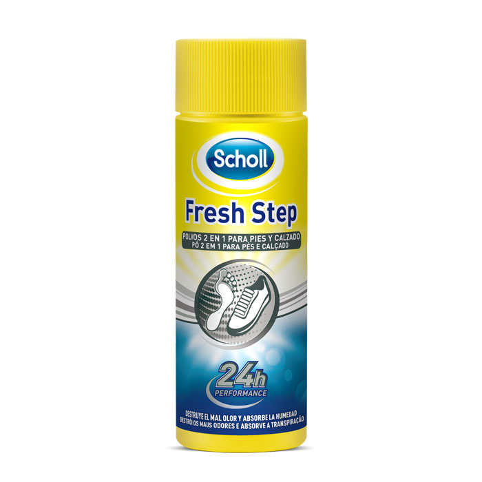 Dr Scholl Fresh Step polvos 2 en 1 desodorante