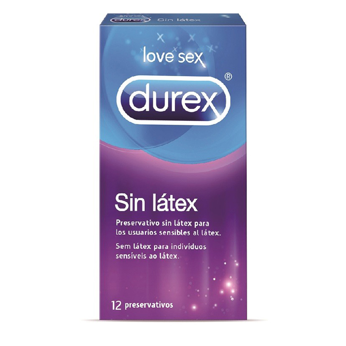 Durex Preservativos Sin latex 12 unids.