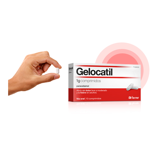 Gelocatil 1gr 10 comprimidos