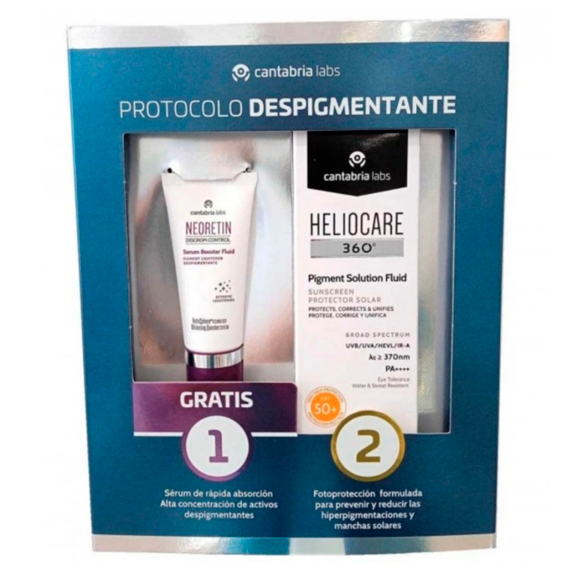 Heliocare pack protocolo despigmentante