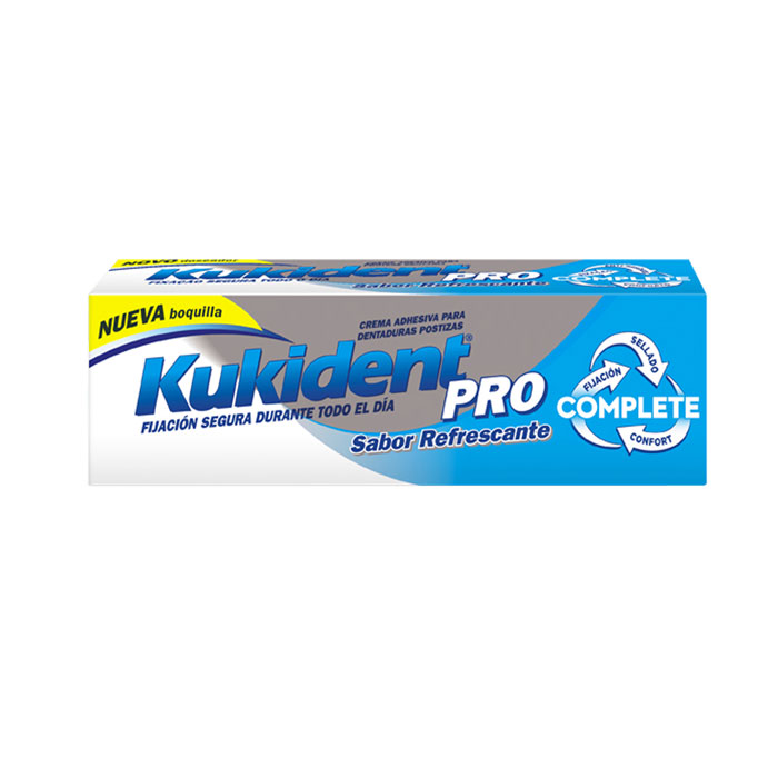 Kukident Pro Crema Adhesiva Sabor Refrescante 47gr
