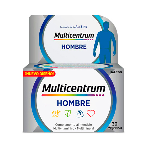 Multicentrum +50  Hombre 30 comprimidos