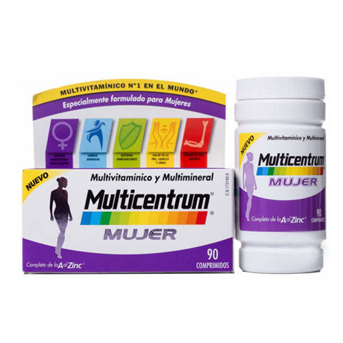 Multicentrum Mujer 90 comprimidos