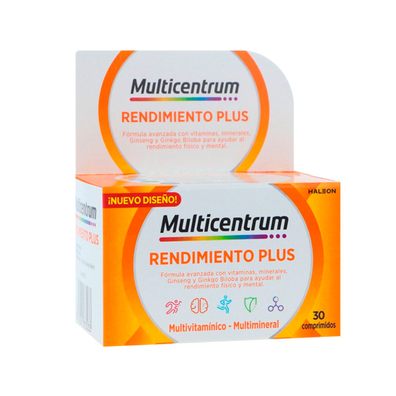 Multicentrum rendimiento plus 30 comprimidos