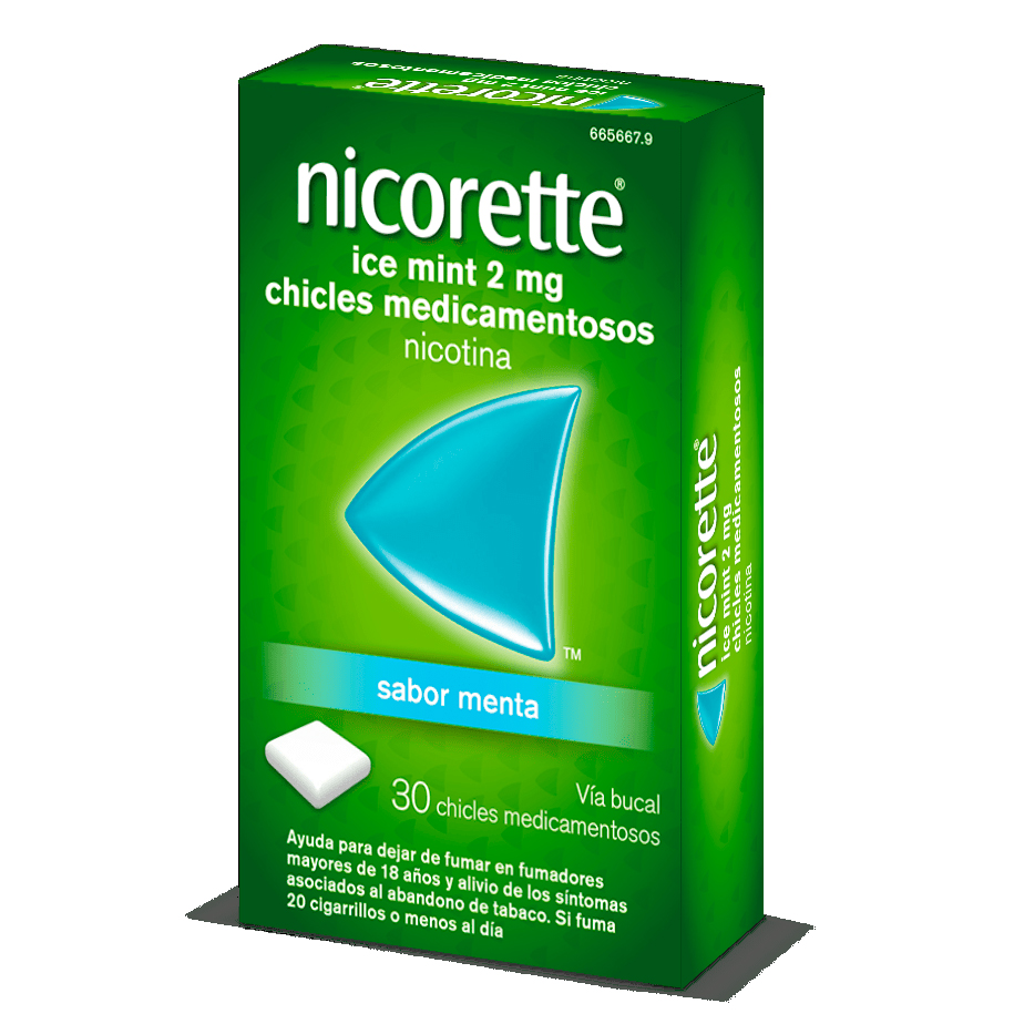 Nicorette Ice Mint 2mg 30 chicles