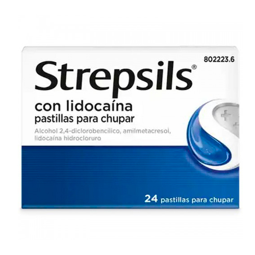 Strepsils comprimidos Lidocaina