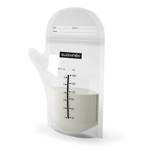 Suavinex bolsas para leche materna con cierre zip 25x180ml