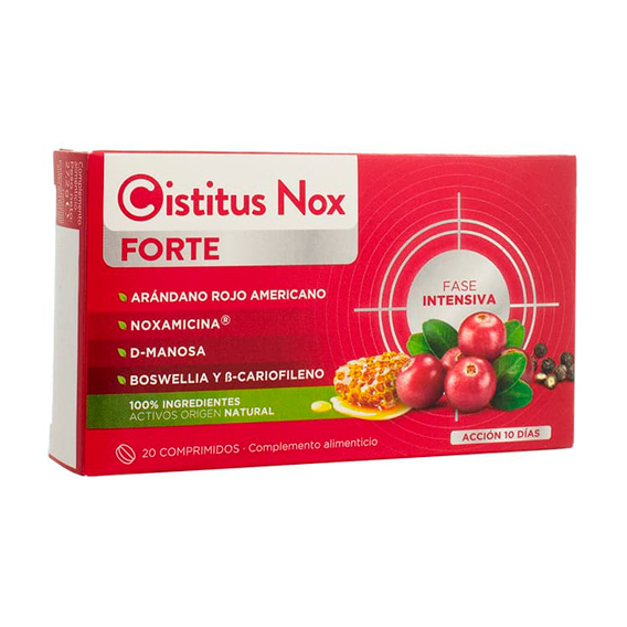 Uriach cistitus nox forte 20 comprimidos.