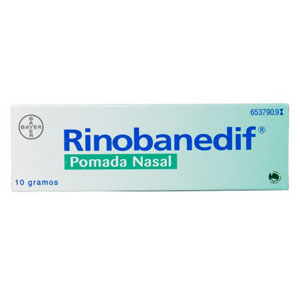 Rinobanedif pomada nasal 10gr