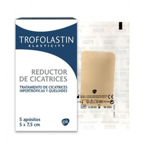 Trofolastin reductor de cicatrices (10 x 14 cm 5 u)