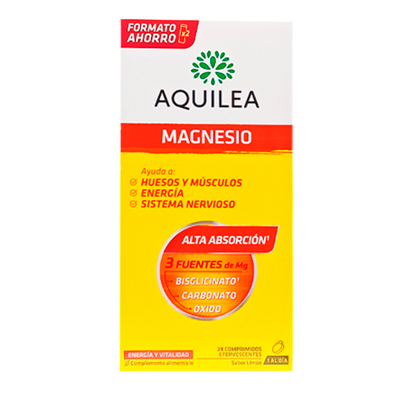Aquilea magnesio 28 comprimidos efervescentes