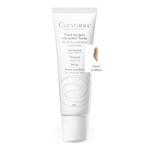 Avene Maquillaje fluido SPF20 Couvrance 3 Arena