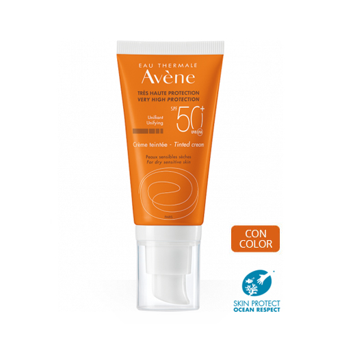 Avene Crema solar facial SPF50+ Coloreada 50ml