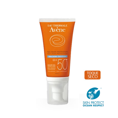 Avene Fluido solar facial SPF50+ Toque seco 50ml
