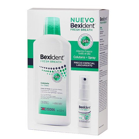 Oferta Bexident Aliento fresco Colutorio 500ml + Spray