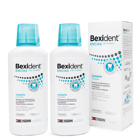 Oferta Bexident Colutorio Encas Triclosan 2x500ml