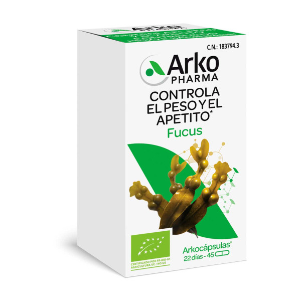 Arkocpsulas Fucus 100mg