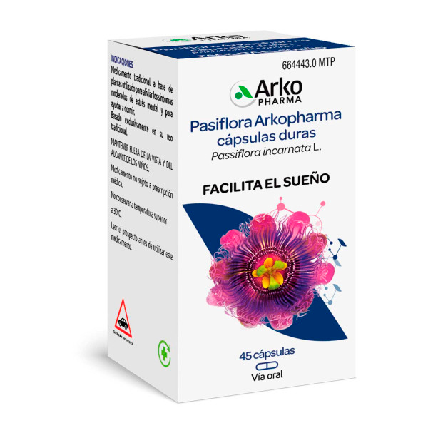 Arkocpsulas Pasiflora 300mg 84 cpsulas