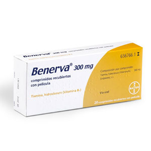 Benerva 300mg 20 comprimidos