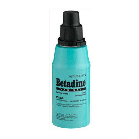 Betadine Vaginal Solucin tpica 125ml