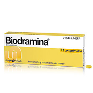Biodramina 12 comprimidos