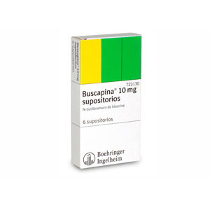 Buscapina 10mg supositorios
