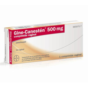 Gine Canesten 500mg 1 comprimido vulos