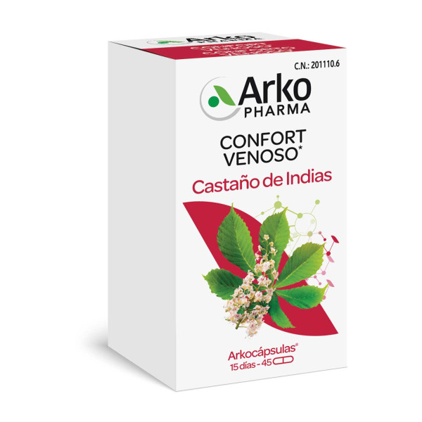 Arkocpsulas castao de Indias 275mg 84 cpsulas
