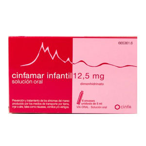 Cinfamar infantil 12,5mg solucin oral