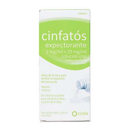Cinfatos Expectorante Jarabe 200ml